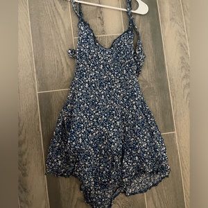 Princess Polly Blue Mini Romper